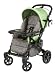 Baby : Peg Perego Uno Convertible Carriage to Stroller System in Bubbles Green