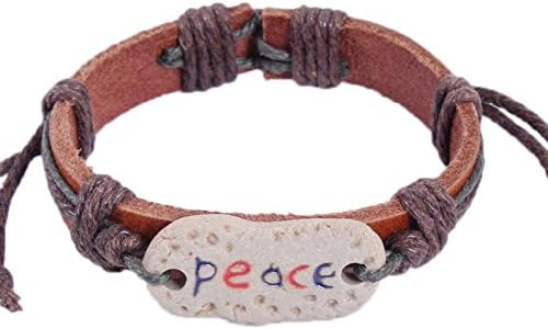 Life winner 2015 Fashion jewelry christamas gift Genuine leather Braided Bracelet Men women Vintage Charms Bracelets pulseira de couro B273