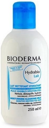 Bioderma Hydrabio Lait 250ml Moisturising Cleanser and Make-up Remover Budding Youth by Partyland