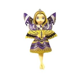 Moth Queen Hanging Strangeling Fairy Figurine By Jasmine Becket-Griffith