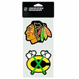 NHL Chicago Blackhawks 4-by-8 Die Cut Decal