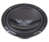 Power Acoustik CPT-60C Crypt Component Speakers with 6.5-Inch Mid and Dome Tweeter with Custom Dividing Network