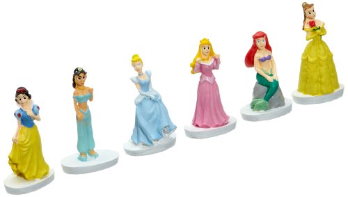 Dekoback 02-08-00016 Tortendeko Set 6-teilig Disney Princess
