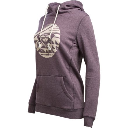 Roxy Women's Winter Solstice Hoodie Sweatshirt-Purple