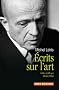 Ecrits sur l'art