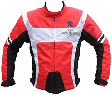 Moter Bike Racing Leather Jacket Men's Water Proof