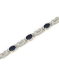 14kt Yellow Gold Round Multi Color Bracelet