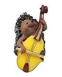 ガーデン オブジェ・置物 （ハリネズミ・チェロ） EDC-0320