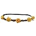 Chiffon Girls Wreath Flower Crown Garland Headbands Holiday Beach Hair Bands Elastic Headwear Set Of 9 Colors