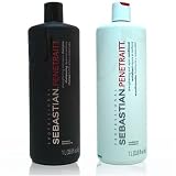 Sebastian Penetraitt Strengthening and Repair Shampoo & Conditioner 1 Liter Set