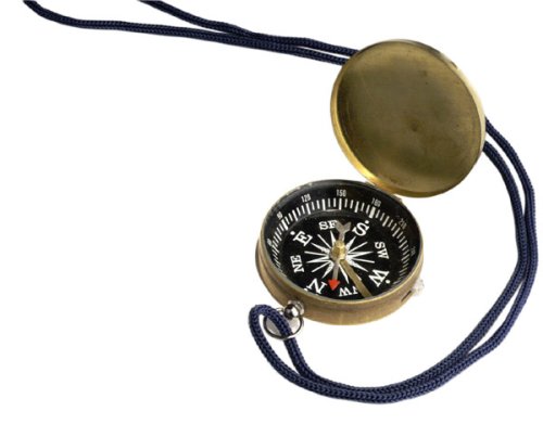 Childrens Toyshop  Kitchen & Housewares : Authentic Models - Pocket Compass/lid