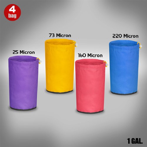 Earth Worth 1 Gallon / 4 Bag Bubble Extract System For Essential Oils and Scents - Earth Worth Quality and Affordable!