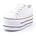 Generic Women's Classic Wedge High Heel Canvas Fashion Sneaker