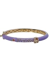 Disney Princess Sofia The First Gold Plated Bangle Bracelet Hinge Clasp Closure