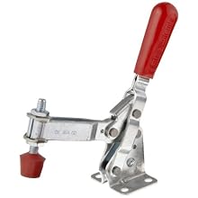 DE STA CO 210-U Vertical Hold Down Action Clamp with U-Shaped Bar and Flanged Base