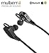 NEW - Mulberriii® Xi Bluetooth Headphones, Apple Style Ear Tips, 2016 Model, Small, Lightweight, Comfortable/EASY! Microphone, Noise Canceling, Sport, Sweatproof, Your Bluetooth COMPANION!