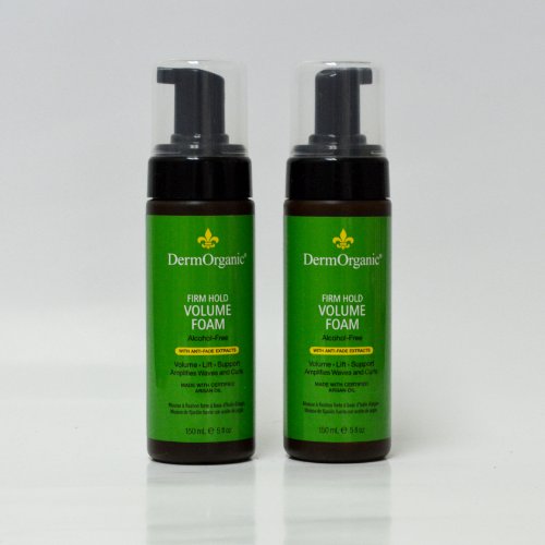 DermOrganic Firm Hold Volume Foam 5oz 
