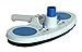 Swimming Pool Vacuum Head w Air Relief Valves, Spring Handle & Ultra Rigid Nylon Brushes