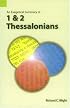 An Exegetical Summary of 1 and 2 Thessalonians