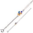 Sterling Silver Looney Tunes Road Runner Bracelet