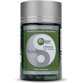 Colon Cleanse Natural Ionic Capsules, Cleanse Right by pHion