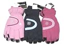 Kids/Childrens Extra Warm Thermal Padded Ski Gloves with Palm Grip (3M 40g Thinsulate Insulation)