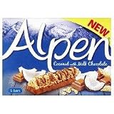 Alpen Coconut And Chocolate Cereal 5 Bars 145 Gram - Pack of 6