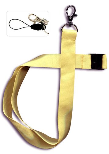 U-bop Neck Strap Lanyard , Yellow