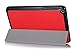 ProCase 2014 version ASUS MeMO Pad 8 (ME181C) Tablet Case, SlimSnug Cover, Ultra Slim and light, Hard Shell, with Stand (Red)