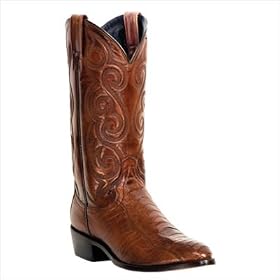 Dan Post Boot Company DP26636 Mens Genuine Ostrich Leg in Brown by Dan Post