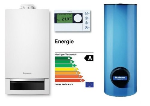 Buderus Logaplus-Paket W22 Gasbennwert-Therme