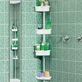 SHOWER CADDY FLOOR TO CEILING by Get Organized