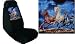 Car Truck SUV Wild Mustang Trio Print Seat Covers 2 Black Universal Horse Vehicle Bucket Seatcovers