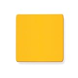 IMAGE OF 1 x 1 Square Satin Brass Plates-Sets of 6