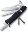 Victorinox Swiss Army One-Hand Trekker Lockblade Pocket Knife (Black)
