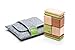 8 Piece Tegu Pocket Pouch Magnetic Wooden Block Set, Jungle