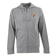 Pittsburgh Pirates MLB "Full Zip Hood" Men's Sweatshirt (Heather Grey)
