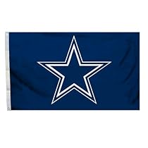 NFL Dallas Cowboys Logo Only 3-by-5 Feet Flag with Grommetts
