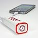 NCAA Alabama Crimson Tide APU 2200JX USB Mobile Charger, White