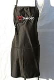 Black Embroidered Apron Q Master