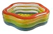 Intex Swim Center 73-by-71-by-21-Inch Summer Colors Pool