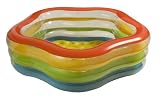Intex Swim Center 73-by-71-by-21-Inch Summer Colors Pool