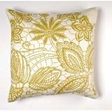 Thomas Paul - Lace Corn Linen Pillow - Stuffed