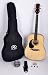 SX Mentor NA Acoustic Guitar Natural Package with DVD and Carry Bag Included SX MD160 NA