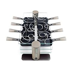 Maybaum R 8 Design- Raclette aus Kunsststoff und Glas,8 Pf�nnchen