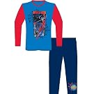 Childrens/Kids Spiderman Printed Long Sleeve Top & Bottoms/Trouser Pyjamas Set