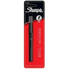 Sharpie Stainless Steel Fine Refill 1 per Card Black (1751000)