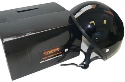 SMALLEST DOT EVER! DSR CARBON FIBER Motorcycle Helmet ULTRA LOW PROFILE NEW (Adult-XL)