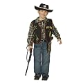 Kost�m Cowboyweste Cowboy Weste Kinder Gr. 128