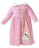 Sweet Potatoes Doodle the Poodle 3 Button Dress